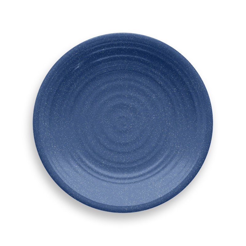 Denver Planta Artisan Salad Plate - Blue - 8.5", Indigo