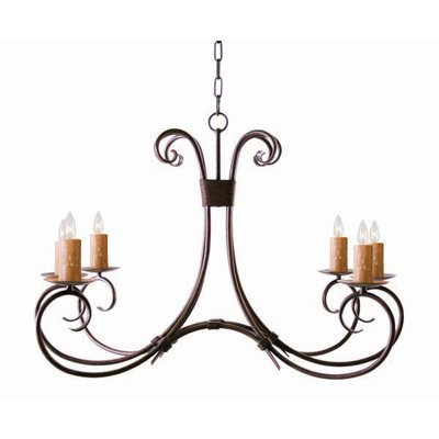 Lustre géométrique 6 lumières Elon