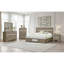 Table de chevet avec finition naturelle Ryder