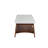 Table basse Barther avec rangement, table centrale, table basse