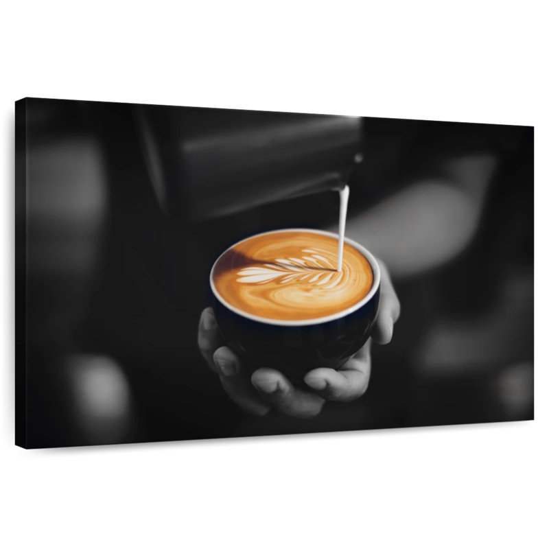 Café au lait Yista Barista, H 26 po x l 39 po