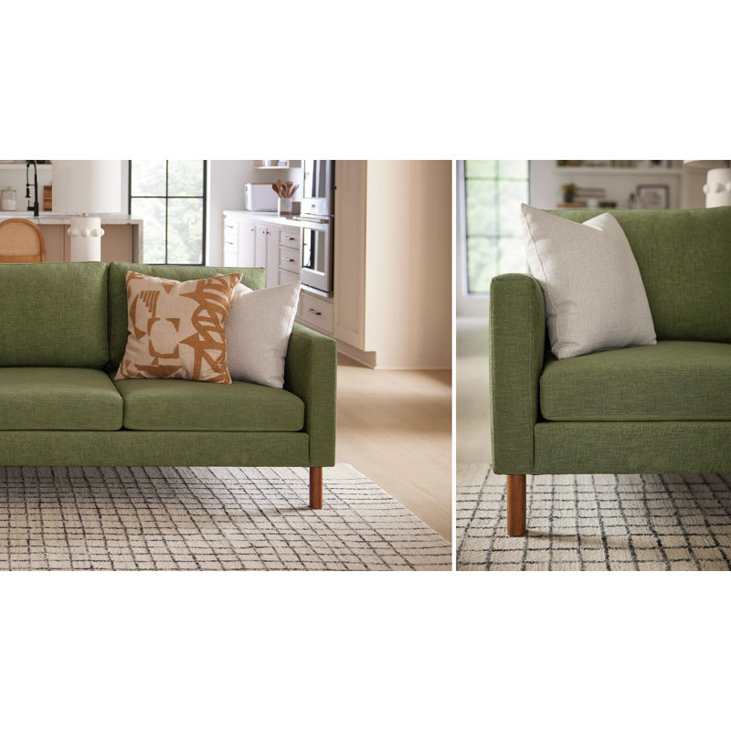 Laguna Sofa (85"), Performance Weave - Basil