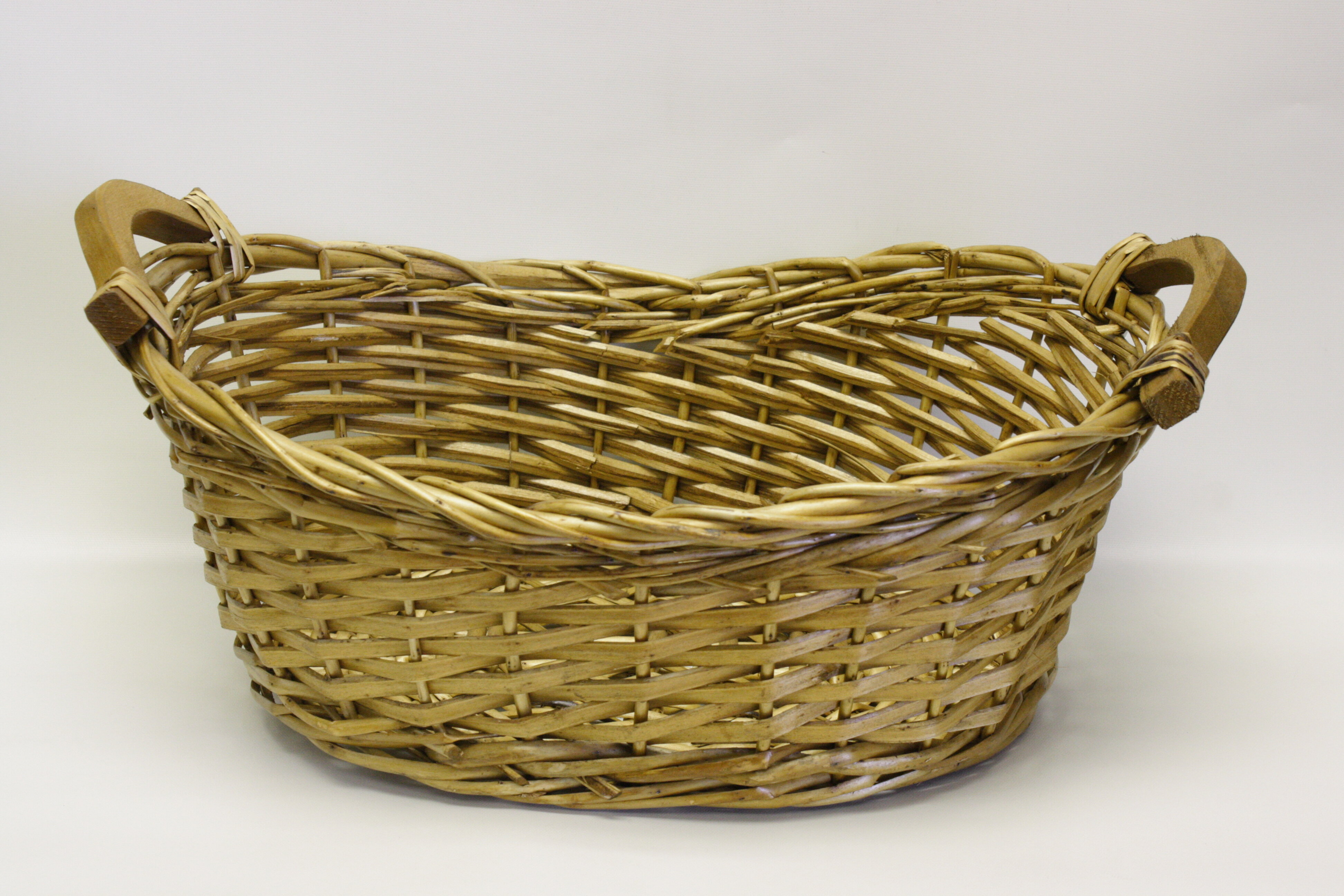 DestiDesign Oval Willow Basket | Wayfair