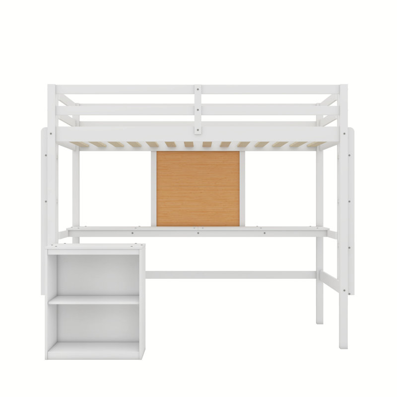 Harriet Bee Anja Kids Loft Bed & Reviews | Wayfair