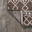 Tapis d'intérieur / extérieur brun / beige Sleymaun Tribal Bohemian-1169553056