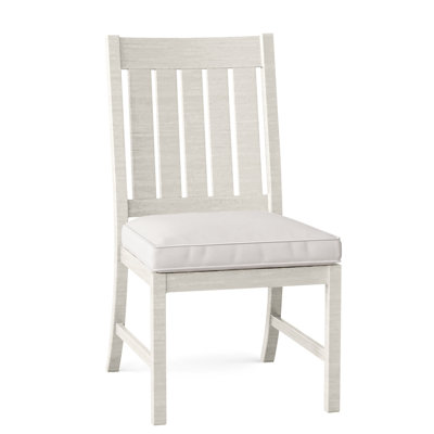 Chaise d'appoint club / croquet en aluminium - Craie