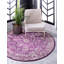 Kalf Purple/Ivory Rug-789383976