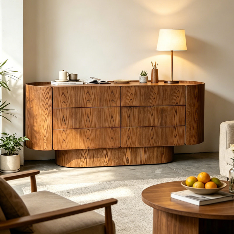 Armoire d'entrée Mid-Century