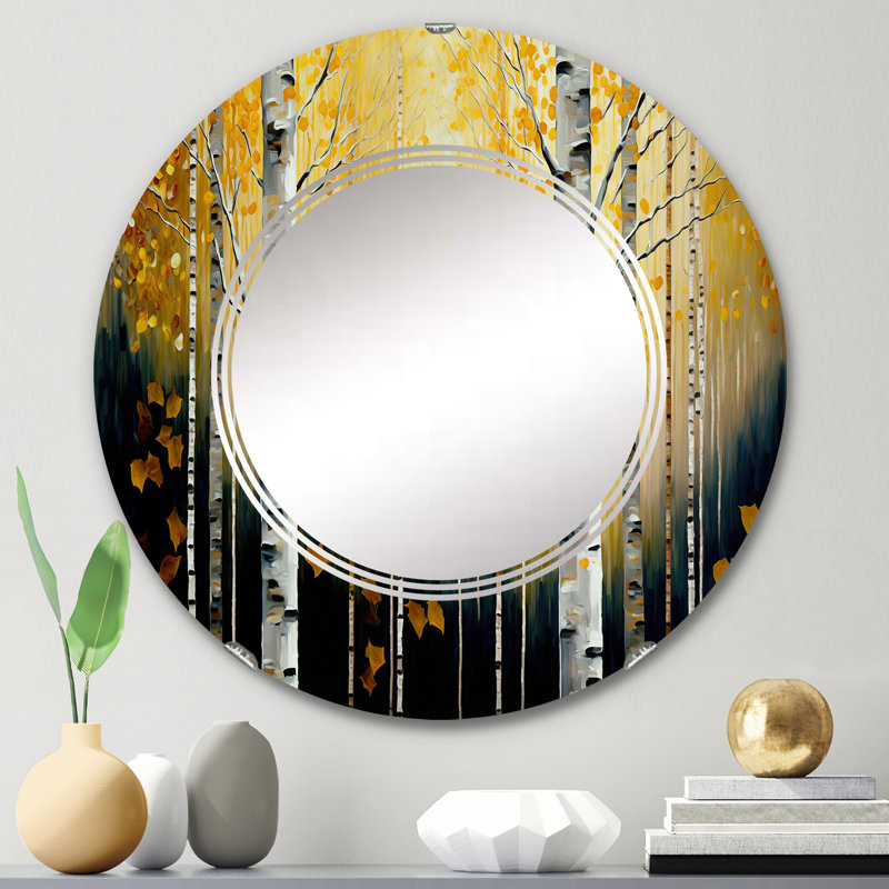 Miroir mural Panchu, 24 po x 24 po