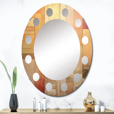 Jeffson - Miroir mural moderne ovale