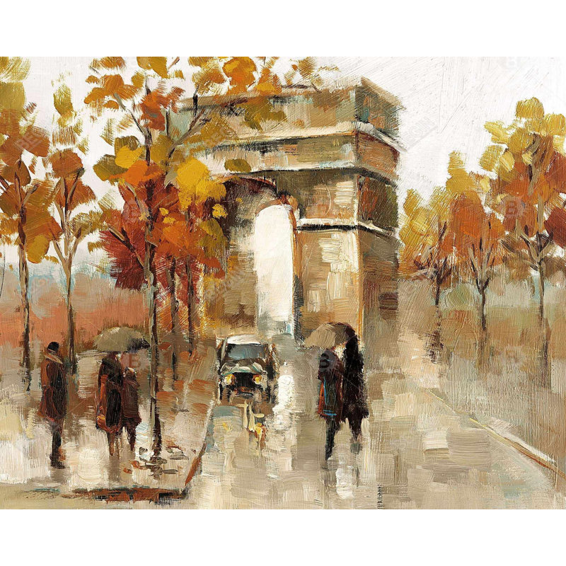 «Arc De Triomphe In Autumn» sur