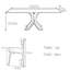 Smooth beauty sintered stone dining table set-109746606