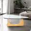 Table basse en bois massif Home Home