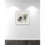 «Frony Black Florals I» par Isabelle Z - peinture encadrée-69271006-69271002