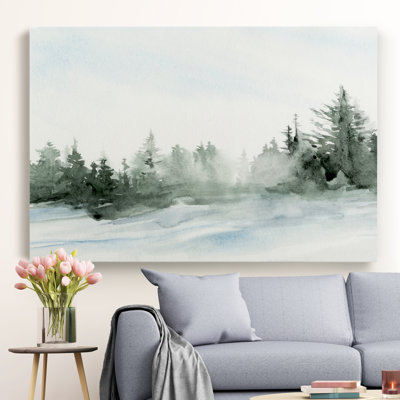" Evergreens In The Distance I "
