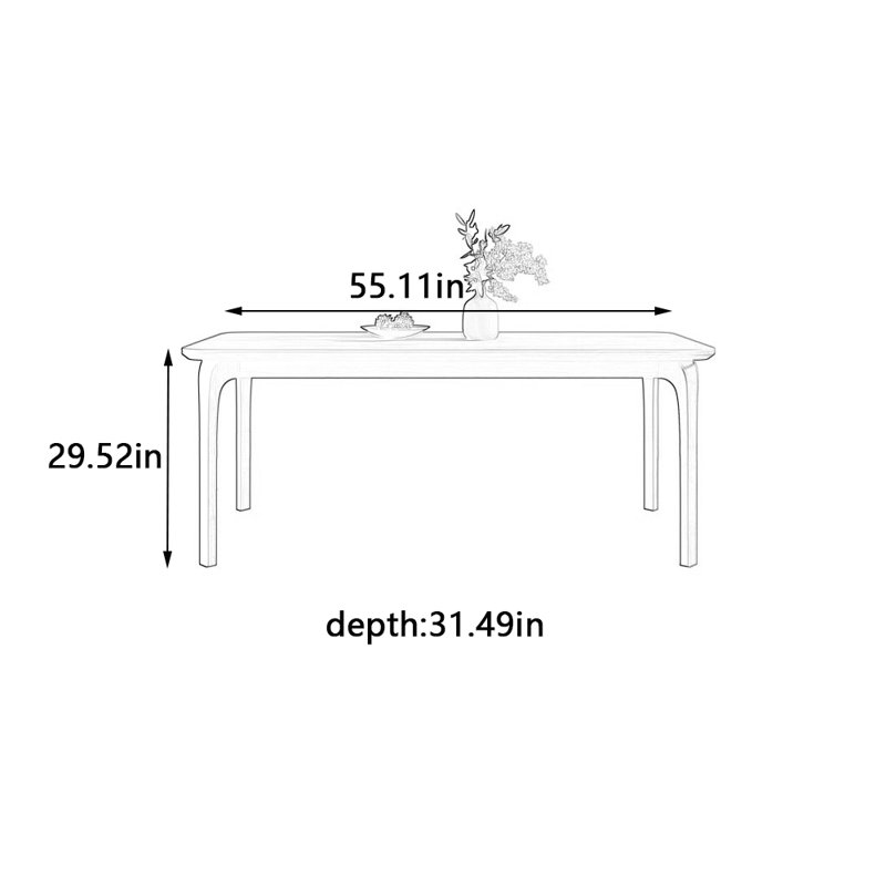 Kyela, 29.52"H x 55.11"L x 31.49"W