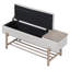Banc de rangement pour chaussures avec compartiment caché Farmhouse-738278191