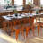 Alsadig 18" Table Height Indoor Stackable Metal Stool with Wood Seat-1562963782