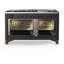 Majestic III Series 60 Inch Dual Fuel Range with 7 Sealed Burners, Griddle, in Blue Grey (Liquid Propane, Burnished Trim)-117886138-117886142-117886139