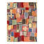 Geometric Area Rug in Red