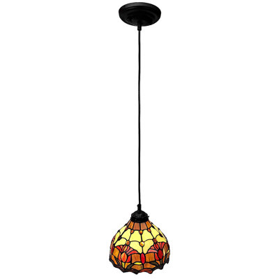 Luminaire suspendu à 1 lumière Ryerson Tulips