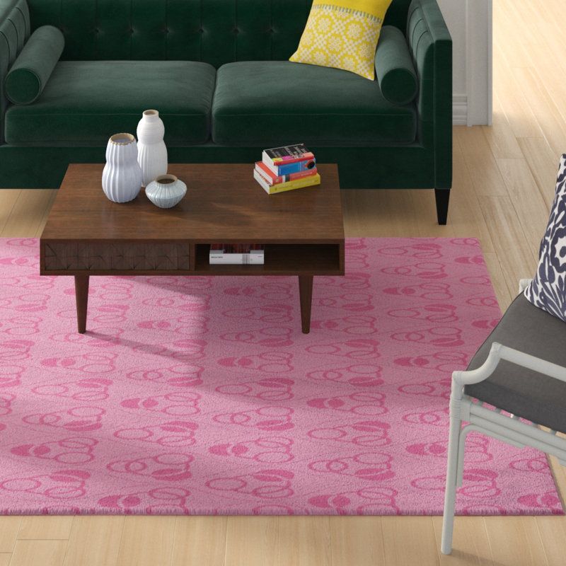 Jordao Geometric Indoor Rug, Rectangle 5' x 7'