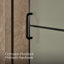 Sliding Shower Door, 75-1/2-In H X 68-1/4 - 71-5/8-In W-1461153645