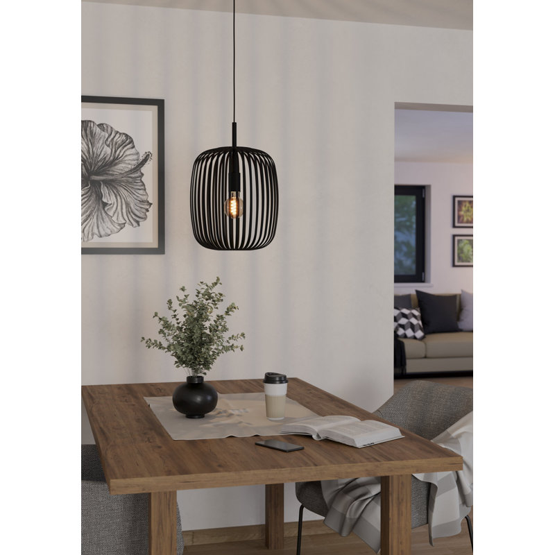 Cam 1 - Light Unique/Statement Pendant, Black