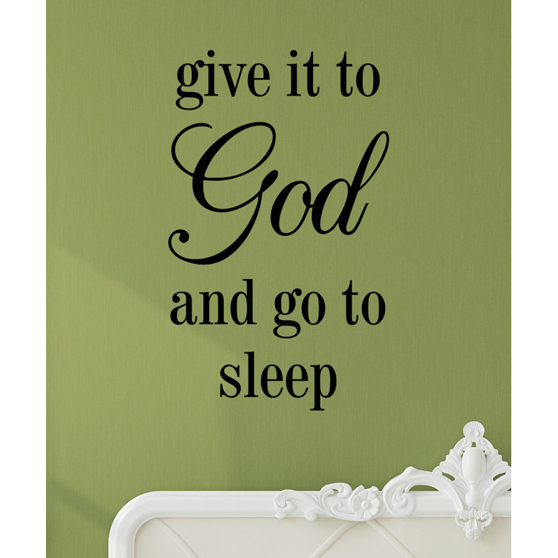 Text & Numbers Wall Decal
