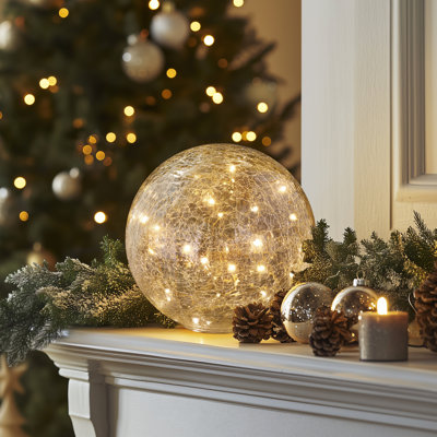 Kingsbridge Portable Glass Globe Lamp