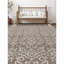 Himalayan Floral Area Rug in Taupe/Ivory