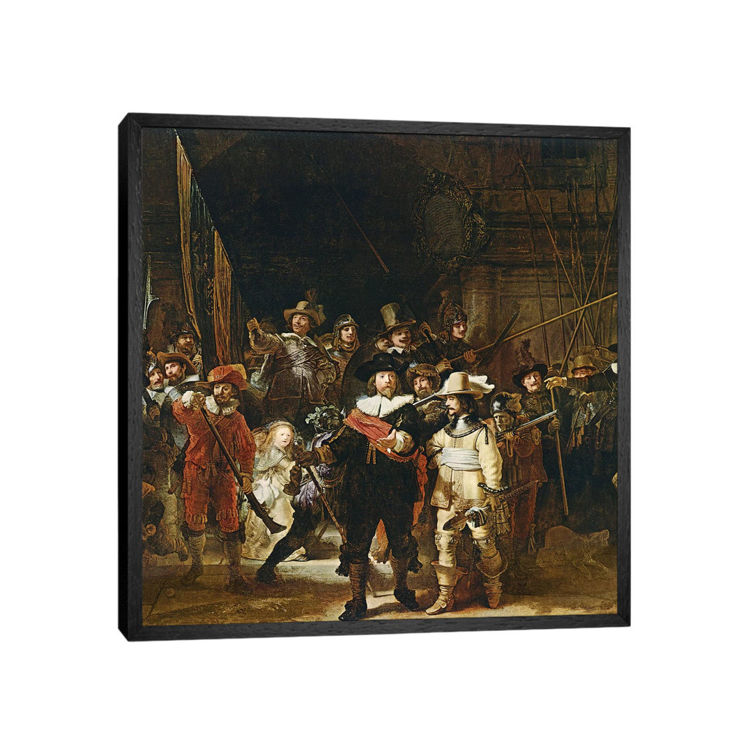 The Nightwatch, 1642 by Rembrandt Van Rijn - Painting on Canvas