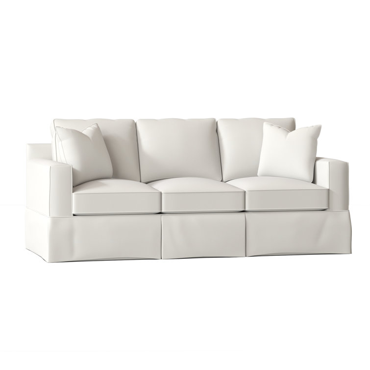 McAlester 85'' Slipcovered Sleeper Sofa