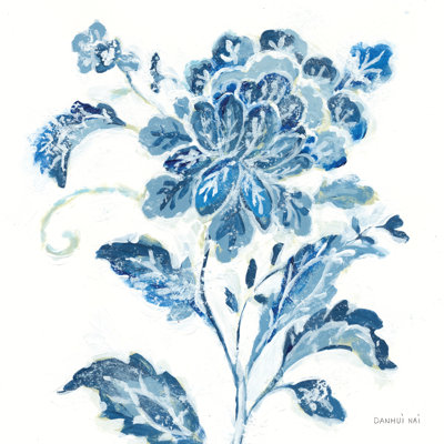 Exotic Elegance Floral III by Danhui Nai - Wrapped Canvas Art Prints