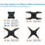 Mount-it Single Screen Wall Mount