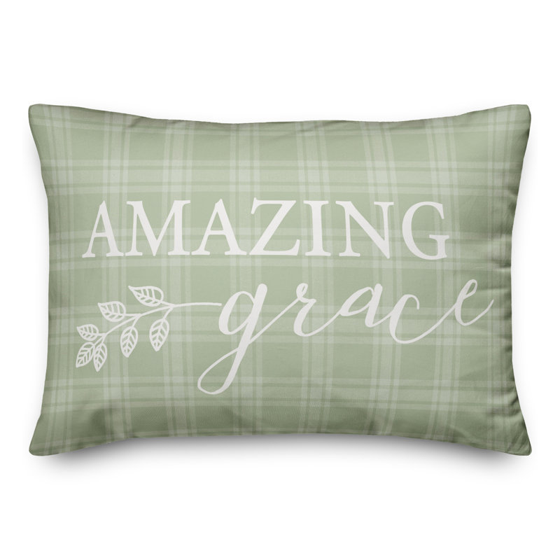  Amazing Grace Rectangular Pillow Cover & Insert