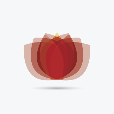 Lotus Icon by Shuoshu - No Frame Print on Canvas