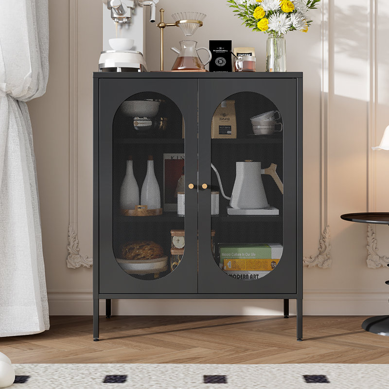 Metal Accent Merwin, Black