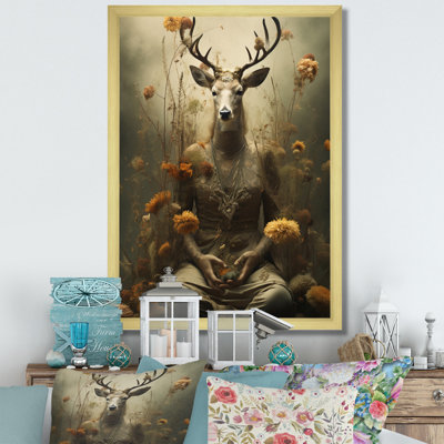 «Folk Religion Divine Connection II», reproduction sur toile