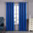 Bursaite 100 Percent Blackout Double Layers Lined Curtain Panel Pair-1142647693-1142647709