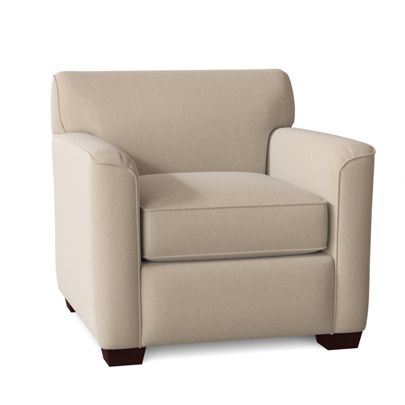 Fauteuil de 39 po de large Keaton, Popstitch 10 beige, Non
