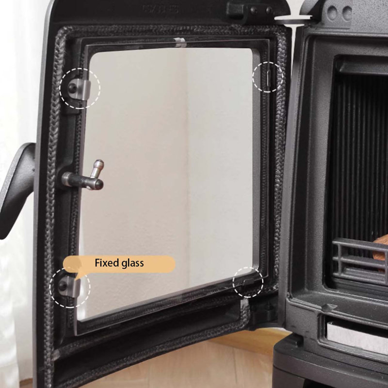 Cast iron wood fireplace, indoor fireplace for hom