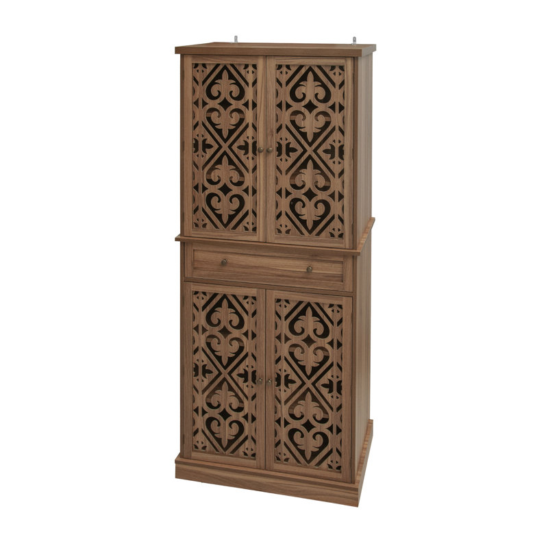 Armoire 4 portes avec 1 tiroir