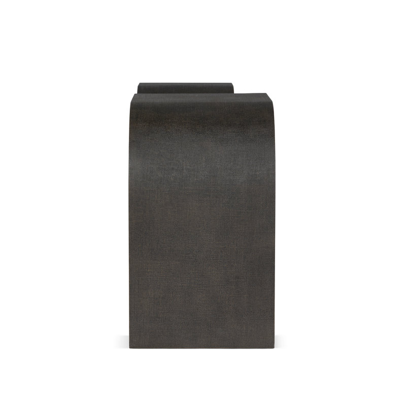 Rio Hall Console, Silk Linen, Seal Brown
