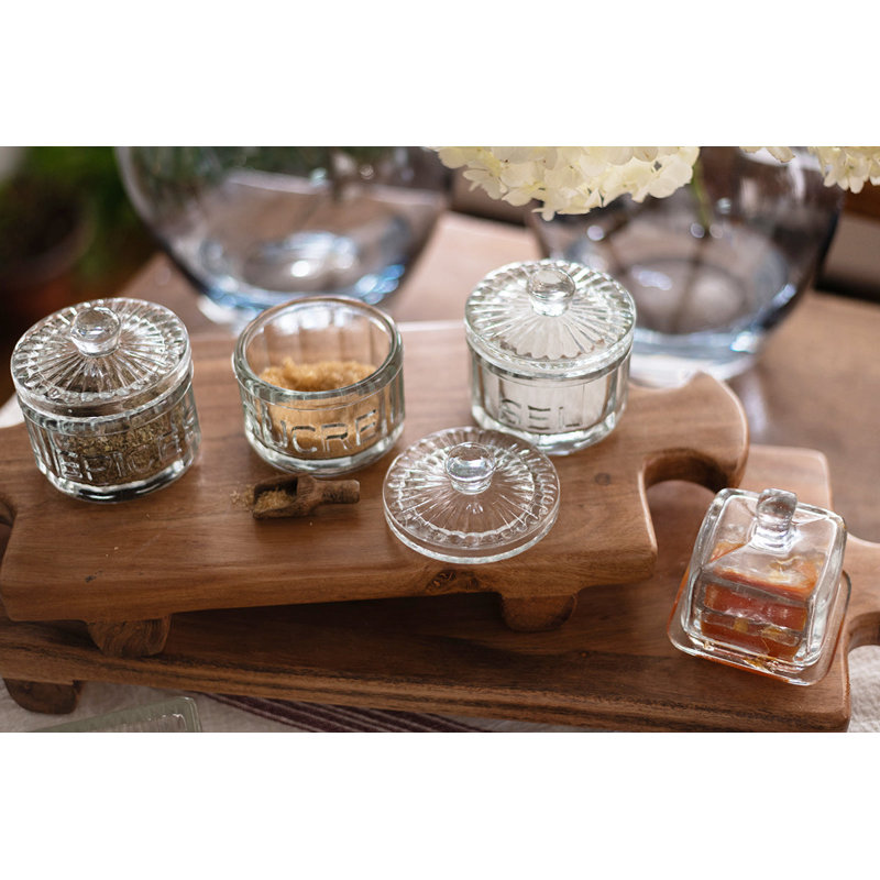 Bistro Glass Salt Cellar