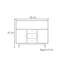 Buffet simple de style nordique moderne-859889813