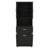 High Bathroom Cabinet With Laundry Hamper Doors And Open Storage Upper Cabinet For Bathroom-754526275