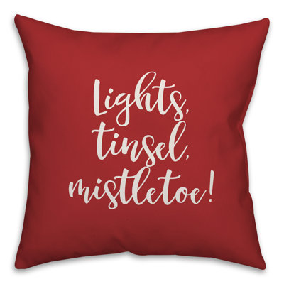 Solid Colour Throw Pillow