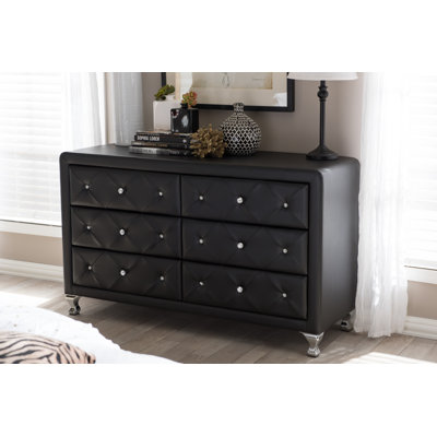 commode double 6 tiroirs Beglin