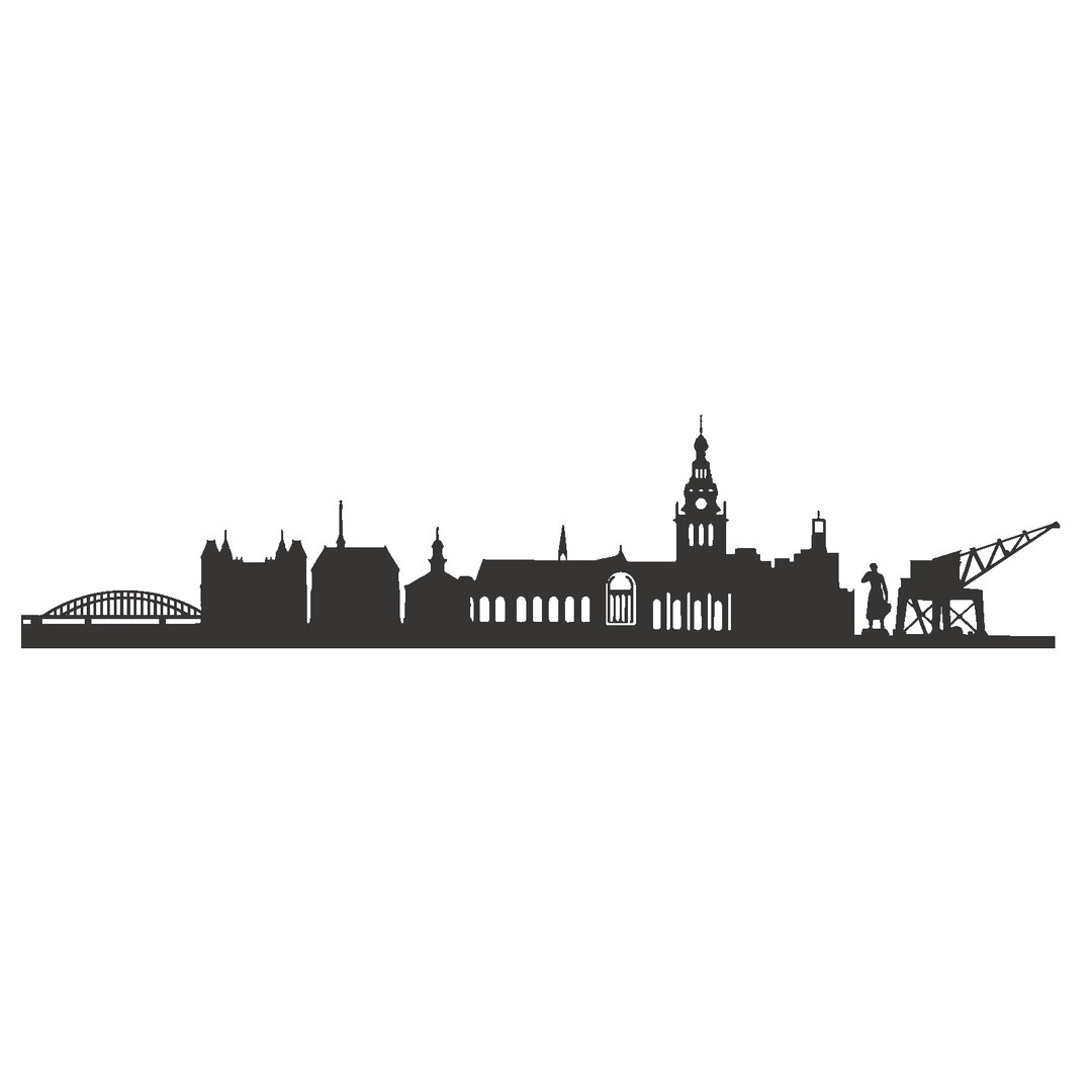 Nijmegen Skyline Wall Sticker